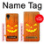 W3828 Pumpkin Halloween Hülle Schutzhülle Taschen und Leder Flip für Samsung Galaxy A03 Core