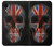 W3848 United Kingdom Flag Skull Hülle Schutzhülle Taschen und Leder Flip für Samsung Galaxy A03 Core