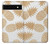W3718 Seamless Pineapple Hülle Schutzhülle Taschen und Leder Flip für Google Pixel 6a