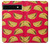 W3755 Mexican Taco Tacos Hülle Schutzhülle Taschen und Leder Flip für Google Pixel 6a