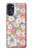 W3688 Floral Flower Art Pattern Hülle Schutzhülle Taschen und Leder Flip für Motorola Moto G (2022)