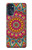 W3694 Hippie Art Pattern Hülle Schutzhülle Taschen und Leder Flip für Motorola Moto G (2022)