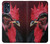 W3797 Chicken Rooster Hülle Schutzhülle Taschen und Leder Flip für Motorola Moto G (2022)