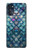 W3809 Mermaid Fish Scale Hülle Schutzhülle Taschen und Leder Flip für Motorola Moto G (2022)
