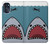 W3825 Cartoon Shark Sea Diving Hülle Schutzhülle Taschen und Leder Flip für Motorola Moto G (2022)
