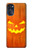 W3828 Pumpkin Halloween Hülle Schutzhülle Taschen und Leder Flip für Motorola Moto G (2022)