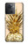 W3490 Gold Pineapple Hülle Schutzhülle Taschen und Leder Flip für OnePlus Ace