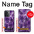 W3713 Purple Quartz Amethyst Graphic Printed Hülle Schutzhülle Taschen und Leder Flip für OnePlus Ace