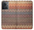 W3752 Zigzag Fabric Pattern Graphic Printed Hülle Schutzhülle Taschen und Leder Flip für OnePlus Ace