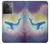 W3802 Dream Whale Pastel Fantasy Hülle Schutzhülle Taschen und Leder Flip für OnePlus Ace
