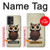 W0360 Coffee Owl Hülle Schutzhülle Taschen und Leder Flip für OnePlus Nord CE 2 Lite 5G