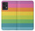 W2363 Rainbow Pattern Hülle Schutzhülle Taschen und Leder Flip für OnePlus Nord CE 2 Lite 5G