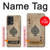 W2928 Vintage Spades Ace Card Hülle Schutzhülle Taschen und Leder Flip für OnePlus Nord CE 2 Lite 5G