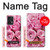 W2943 Pink Rose Hülle Schutzhülle Taschen und Leder Flip für OnePlus Nord CE 2 Lite 5G