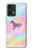 W3203 Rainbow Unicorn Hülle Schutzhülle Taschen und Leder Flip für OnePlus Nord CE 2 Lite 5G