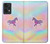 W3203 Rainbow Unicorn Hülle Schutzhülle Taschen und Leder Flip für OnePlus Nord CE 2 Lite 5G