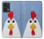 W3254 Chicken Cartoon Hülle Schutzhülle Taschen und Leder Flip für OnePlus Nord CE 2 Lite 5G