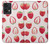 W3481 Strawberry Hülle Schutzhülle Taschen und Leder Flip für OnePlus Nord CE 2 Lite 5G