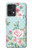 W3494 Vintage Rose Polka Dot Hülle Schutzhülle Taschen und Leder Flip für OnePlus Nord CE 2 Lite 5G