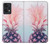 W3711 Pink Pineapple Hülle Schutzhülle Taschen und Leder Flip für OnePlus Nord CE 2 Lite 5G