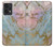 W3717 Rose Gold Blue Pastel Marble Graphic Printed Hülle Schutzhülle Taschen und Leder Flip für OnePlus Nord CE 2 Lite 5G