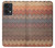 W3752 Zigzag Fabric Pattern Graphic Printed Hülle Schutzhülle Taschen und Leder Flip für OnePlus Nord CE 2 Lite 5G