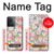 W3688 Floral Flower Art Pattern Hülle Schutzhülle Taschen und Leder Flip für OnePlus 10R
