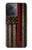 W3804 Fire Fighter Metal Red Line Flag Graphic Hülle Schutzhülle Taschen und Leder Flip für OnePlus 10R