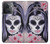 W3821 Sugar Skull Steam Punk Girl Gothic Hülle Schutzhülle Taschen und Leder Flip für OnePlus 10R