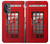 W0058 British Red Telephone Box Hülle Schutzhülle Taschen und Leder Flip für OnePlus Nord N20 5G