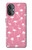 W2858 Pink Flamingo Pattern Hülle Schutzhülle Taschen und Leder Flip für OnePlus Nord N20 5G