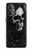 W3333 Death Skull Grim Reaper Hülle Schutzhülle Taschen und Leder Flip für OnePlus Nord N20 5G