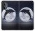 W3510 Dolphin Moon Night Hülle Schutzhülle Taschen und Leder Flip für OnePlus Nord N20 5G