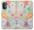 W3705 Pastel Floral Flower Hülle Schutzhülle Taschen und Leder Flip für OnePlus Nord N20 5G