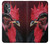 W3797 Chicken Rooster Hülle Schutzhülle Taschen und Leder Flip für OnePlus Nord N20 5G