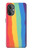 W3799 Cute Vertical Watercolor Rainbow Hülle Schutzhülle Taschen und Leder Flip für OnePlus Nord N20 5G