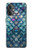 W3809 Mermaid Fish Scale Hülle Schutzhülle Taschen und Leder Flip für OnePlus Nord N20 5G