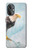 W3843 Bald Eagle On Ice Hülle Schutzhülle Taschen und Leder Flip für OnePlus Nord N20 5G