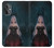 W3847 Lilith Devil Bride Gothic Girl Skull Grim Reaper Hülle Schutzhülle Taschen und Leder Flip für OnePlus Nord N20 5G