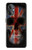 W3848 United Kingdom Flag Skull Hülle Schutzhülle Taschen und Leder Flip für OnePlus Nord N20 5G