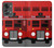 W2058 England British Double Decker Bus Hülle Schutzhülle Taschen und Leder Flip für OnePlus Nord 2T