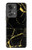 W2896 Gold Marble Graphic Printed Hülle Schutzhülle Taschen und Leder Flip für OnePlus Nord 2T