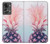 W3711 Pink Pineapple Hülle Schutzhülle Taschen und Leder Flip für OnePlus Nord 2T