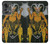 W3740 Tarot Card The Devil Hülle Schutzhülle Taschen und Leder Flip für OnePlus Nord 2T
