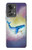 W3802 Dream Whale Pastel Fantasy Hülle Schutzhülle Taschen und Leder Flip für OnePlus Nord 2T