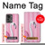 W3805 Flamingo Pink Pastel Hülle Schutzhülle Taschen und Leder Flip für OnePlus Nord 2T