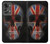 W3848 United Kingdom Flag Skull Hülle Schutzhülle Taschen und Leder Flip für OnePlus Nord 2T