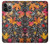 W3889 Maple Leaf Hülle Schutzhülle Taschen und Leder Flip für iPhone 13 Pro