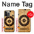 W3894 Paper Gun Shooting Target Hülle Schutzhülle Taschen und Leder Flip für iPhone 13 Pro