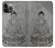W3873 Buddha Line Art Hülle Schutzhülle Taschen und Leder Flip für iPhone 13 Pro Max